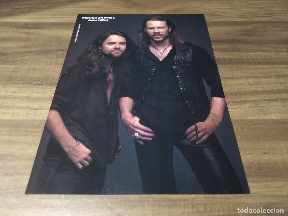 Otros Art&iacute;culos de Coleccionismo en Papel: (MQ335) Metallica * James & Lars * Mini Poster Pinup 28 x 20