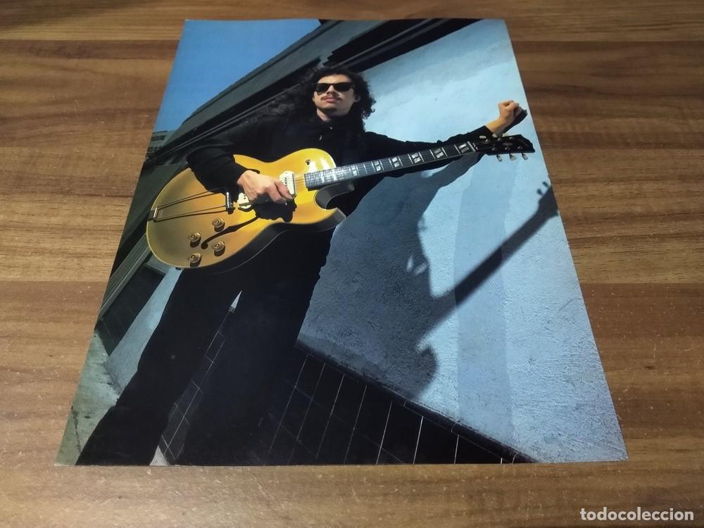 Otros Art&iacute;culos de Coleccionismo en Papel: (MQ336) Metallica * Kirk Hammett * Mini Poster Pinup 28 x 20