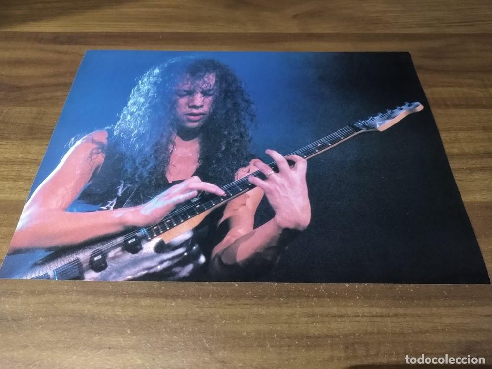 Otros Art&iacute;culos de Coleccionismo en Papel: (MQ337) Metallica * Kirk Hammett * Mini Poster Pinup 28 x 21