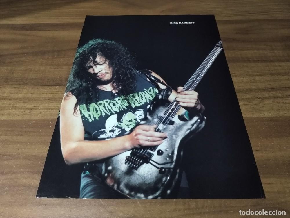 Otros Art&iacute;culos de Coleccionismo en Papel: (MQ338) Metallica * Kirk Hammett * Mini Poster Pinup 28 x 20