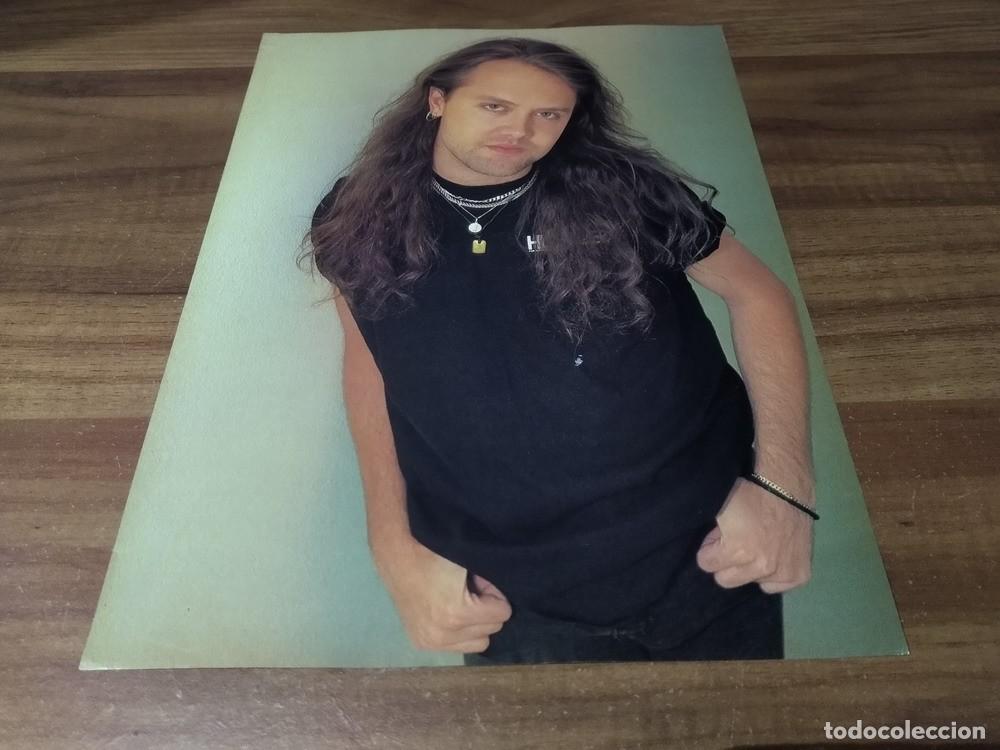 Otros Art&iacute;culos de Coleccionismo en Papel: (MQ341) Metallica * Lars Ulrich * Mini Poster Pinup 28 x 21