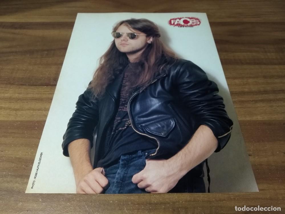 Otros Art&iacute;culos de Coleccionismo en Papel: (MQ343) Metallica * Lars Ulrich * James Hetfield * Mini Poster Pinup 28 x 21