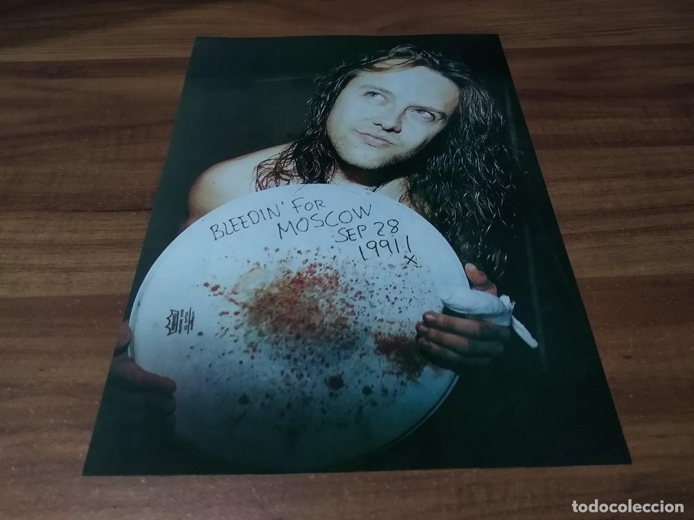 Otros Art&iacute;culos de Coleccionismo en Papel: (MQ346) Metallica * Lars Ulrich * Mini Poster Pinup 28 x 20