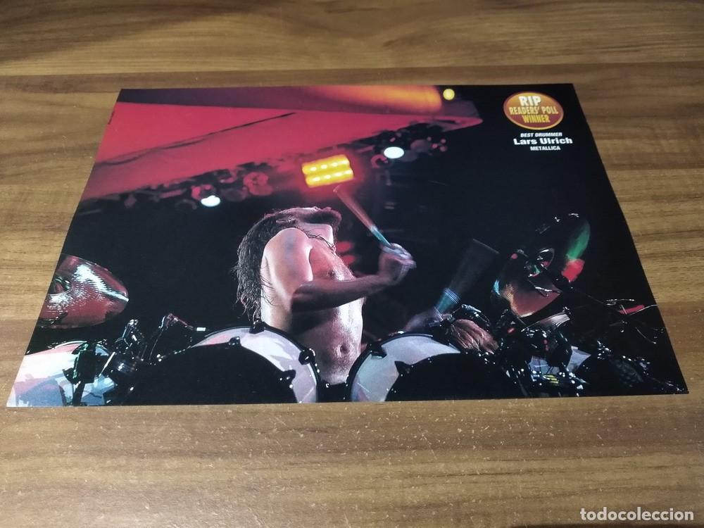 Otros Art&iacute;culos de Coleccionismo en Papel: (MQ348) Metallica * Lars Ulrich * Mini Poster Pinup 28 x 21