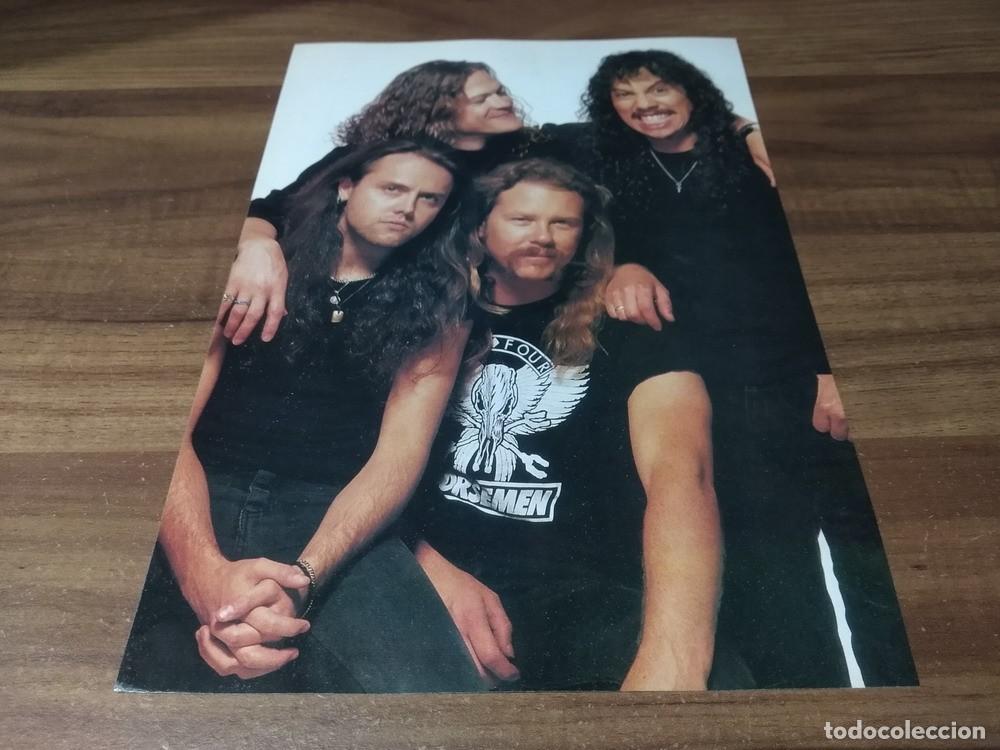 Otros Art&iacute;culos de Coleccionismo en Papel: (MQ351) Metallica * Mini Poster Pinup 28 x 21