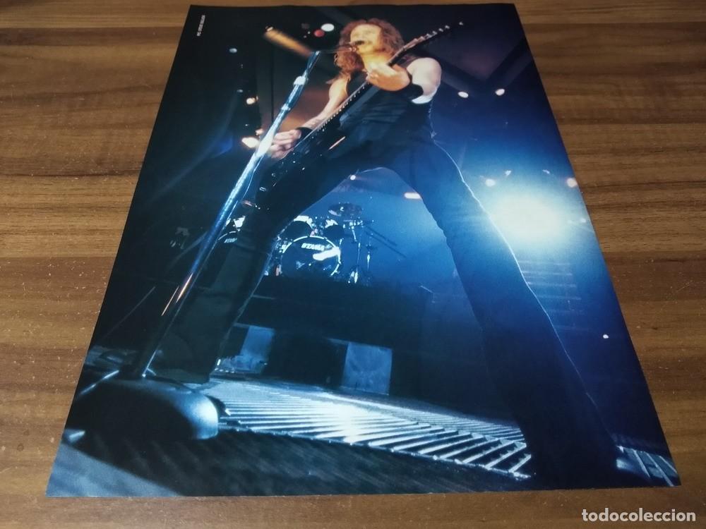 Otros Art&iacute;culos de Coleccionismo en Papel: (MQ459) Metallica * James Hetfield * Mini Poster Pinup 30 x 21