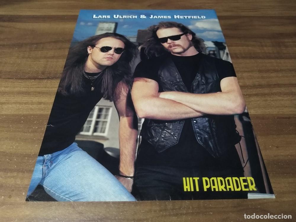 Otros Art&iacute;culos de Coleccionismo en Papel: (MQ462) Metallica * James & Lars * Mini Poster Pinup 28 x 20