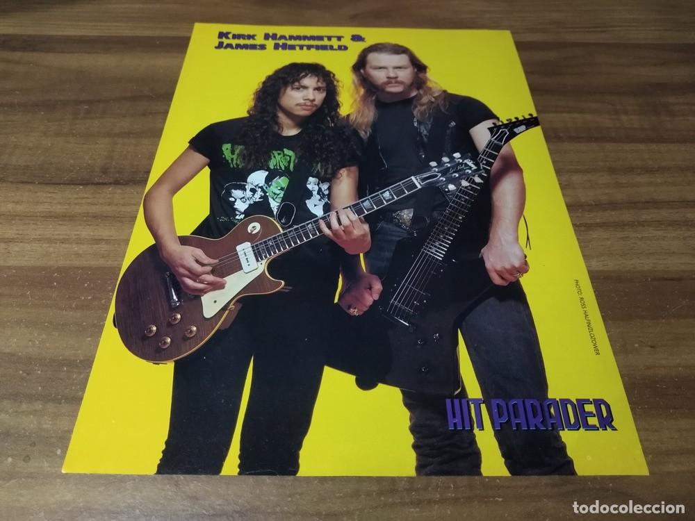 Otros Art&iacute;culos de Coleccionismo en Papel: (MQ463) Metallica * James & Kirk * Mini Poster Pinup 28 x 20