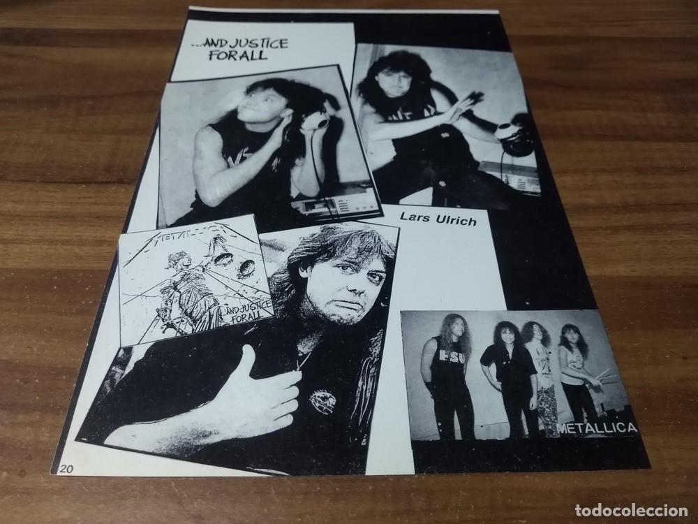 Otros Art&iacute;culos de Coleccionismo en Papel: (MQ467) Metallica * Lars Ulrich * Mini Poster Pinup 29 x 20