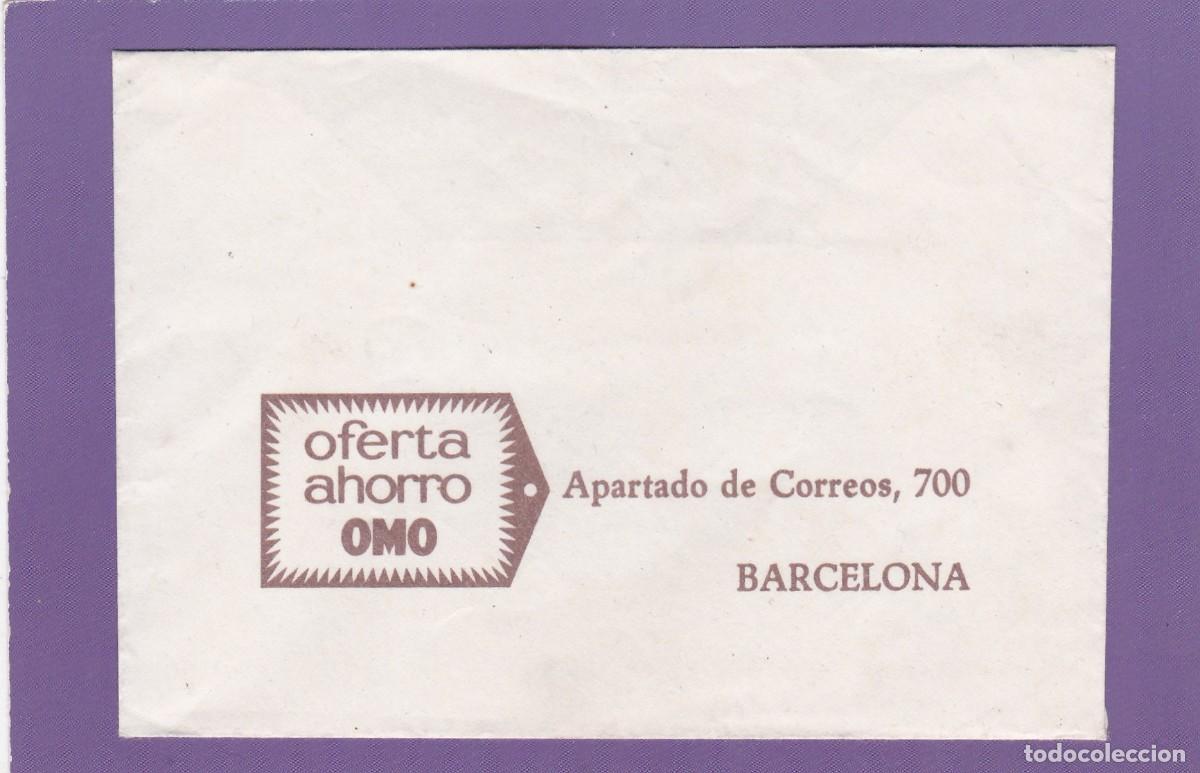 Otros Art&iacute;culos de Coleccionismo en Papel: SOBRE VACIO OFERTA AHORRO OMO (BARCELONA) - JABON OMO