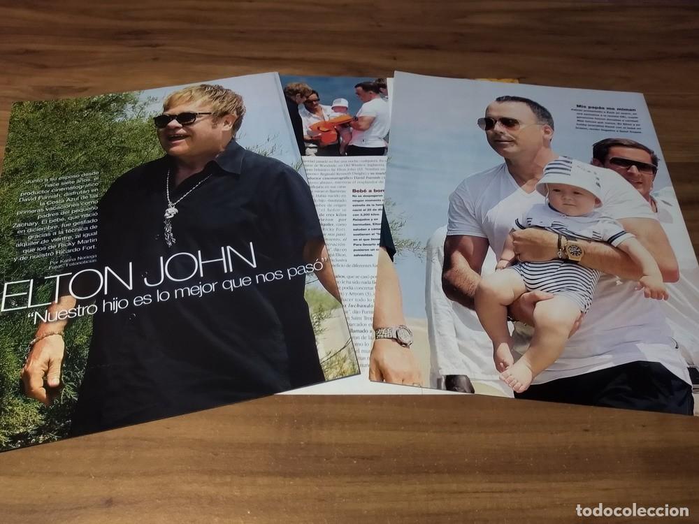 Otros Art&iacute;culos de Coleccionismo en Papel: (U300) Elton John * Clippings Revista 3 Pgs * 2011