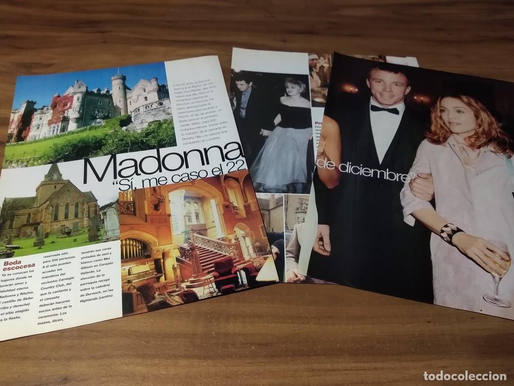 Otros Art&iacute;culos de Coleccionismo en Papel: (U323) Madonna * Clippings Revista 3 Pgs * 2000