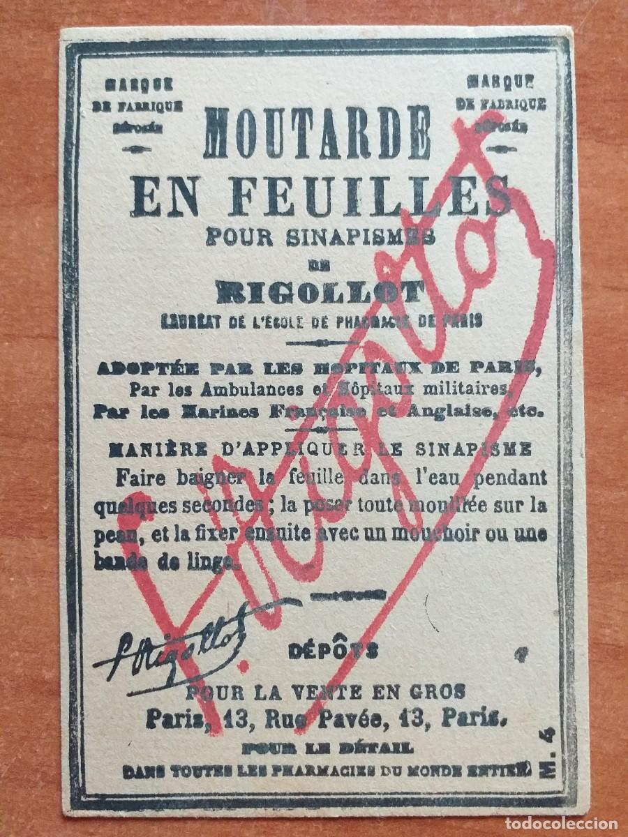 Otros art&iacute;culos de coleccionismo en papel: PUBLICIDAD PRODUCTO EN FARMACIAS - PAR&Iacute;S - EN FRANC&Eacute;S