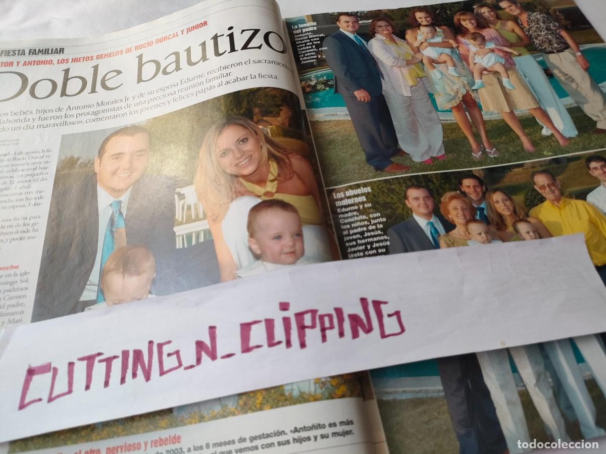 Otros Art&iacute;culos de Coleccionismo en Papel: Clipping_ RL042708 ROCIO DURCAL JUNIOR