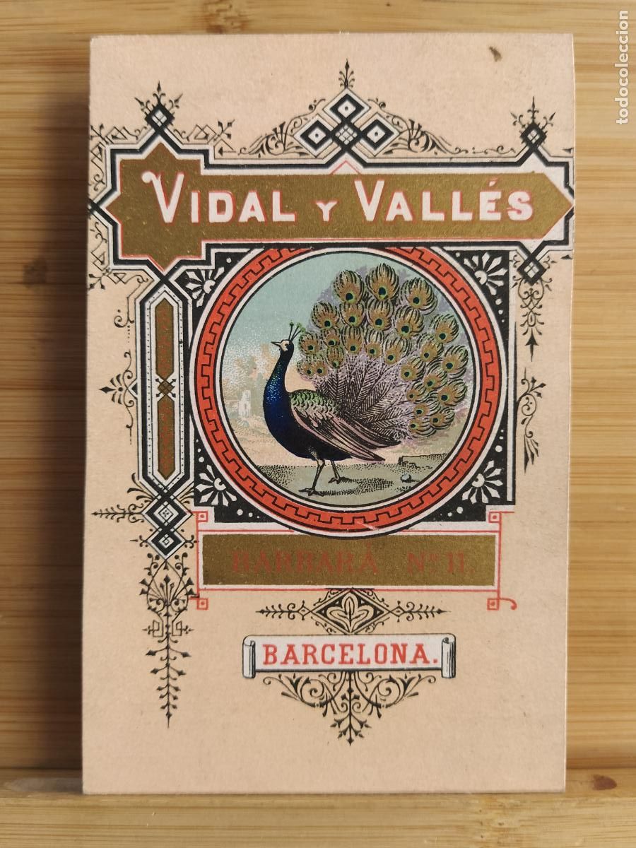 Otros Art&iacute;culos de Coleccionismo en Papel: BARCELONA - VIDAL Y VALLES - PAVO REAL - BARBARA N&ordm;11 -VER FOTOS-(109.110)