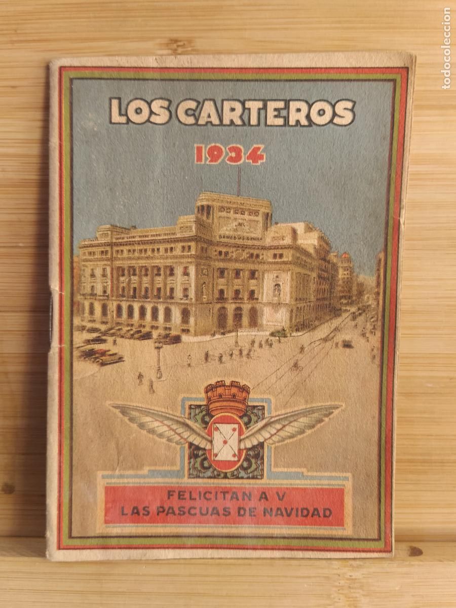 Otros Art&iacute;culos de Coleccionismo en Papel: EL CARTERO - LOS CARTEROS - FELICITACION A&Ntilde;O 1934 - LIBRETO -VER FOTOS-(K-12.943)
