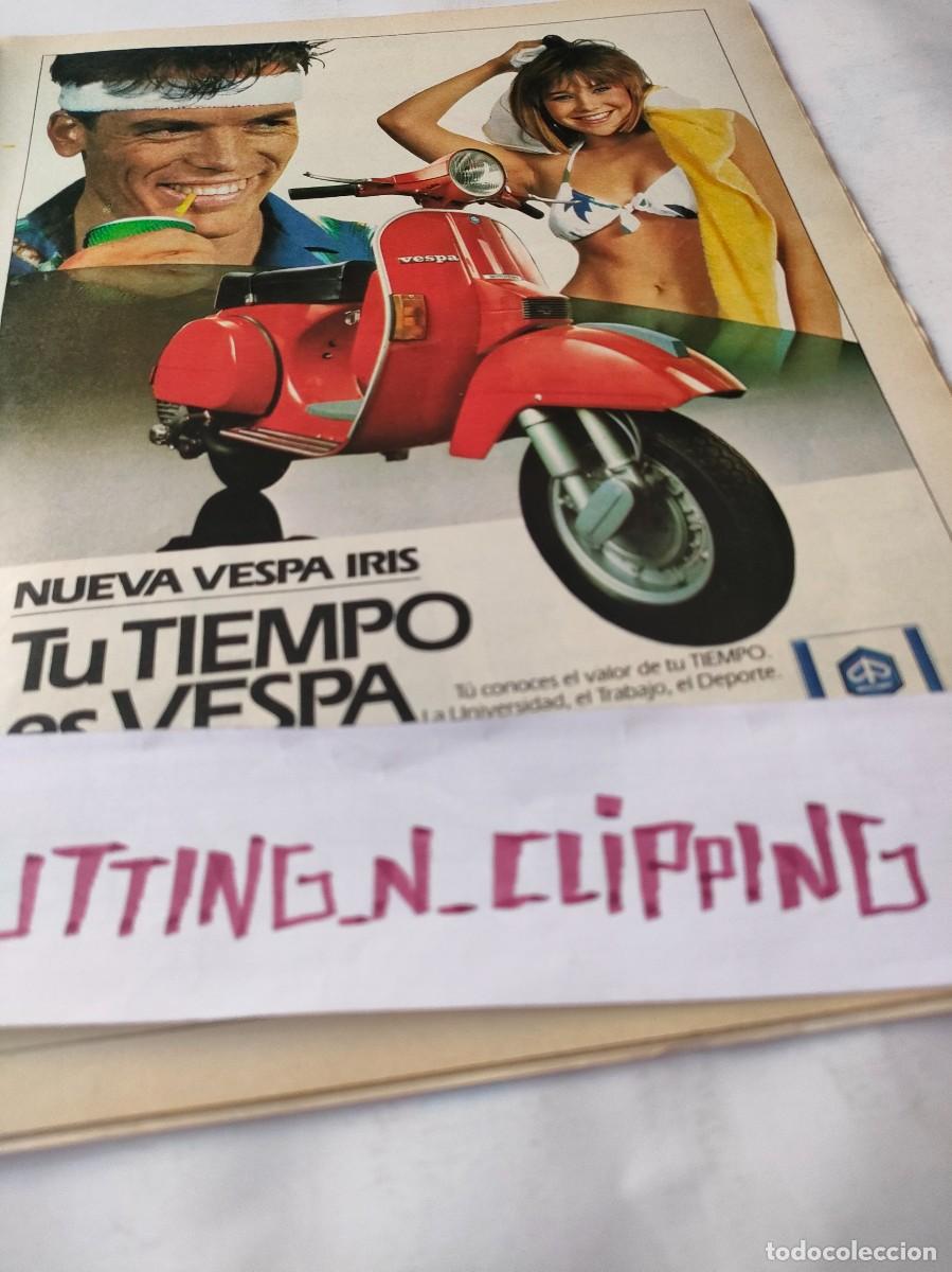 Otros Art&iacute;culos de Coleccionismo en Papel: Clipping_ RI852904 VESPA IRIS PUBLICIDAD