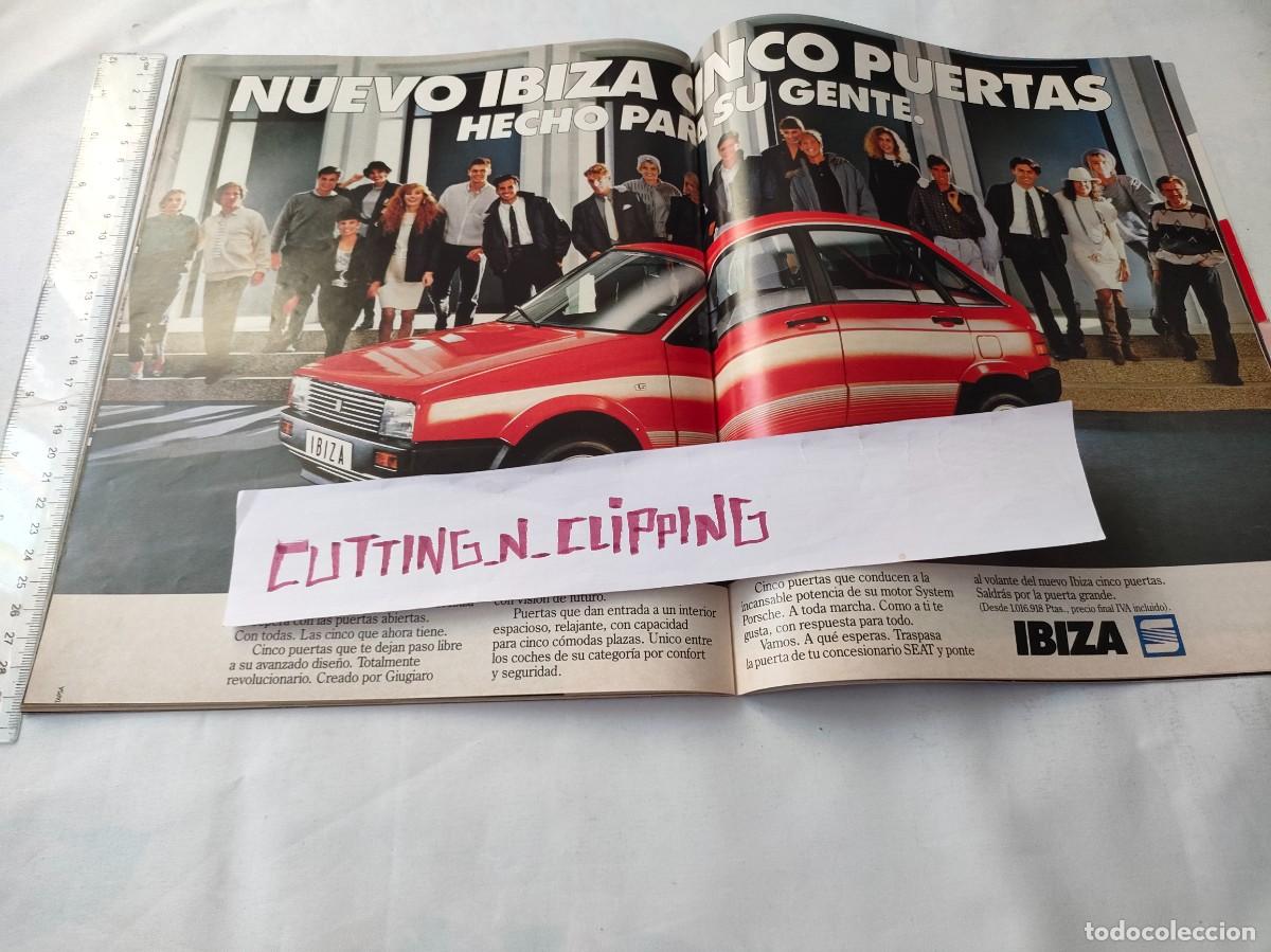 Otros art&iacute;culos de coleccionismo en papel: Clipping_ RI873106 SEAT IBIZA PUBLICIDAD