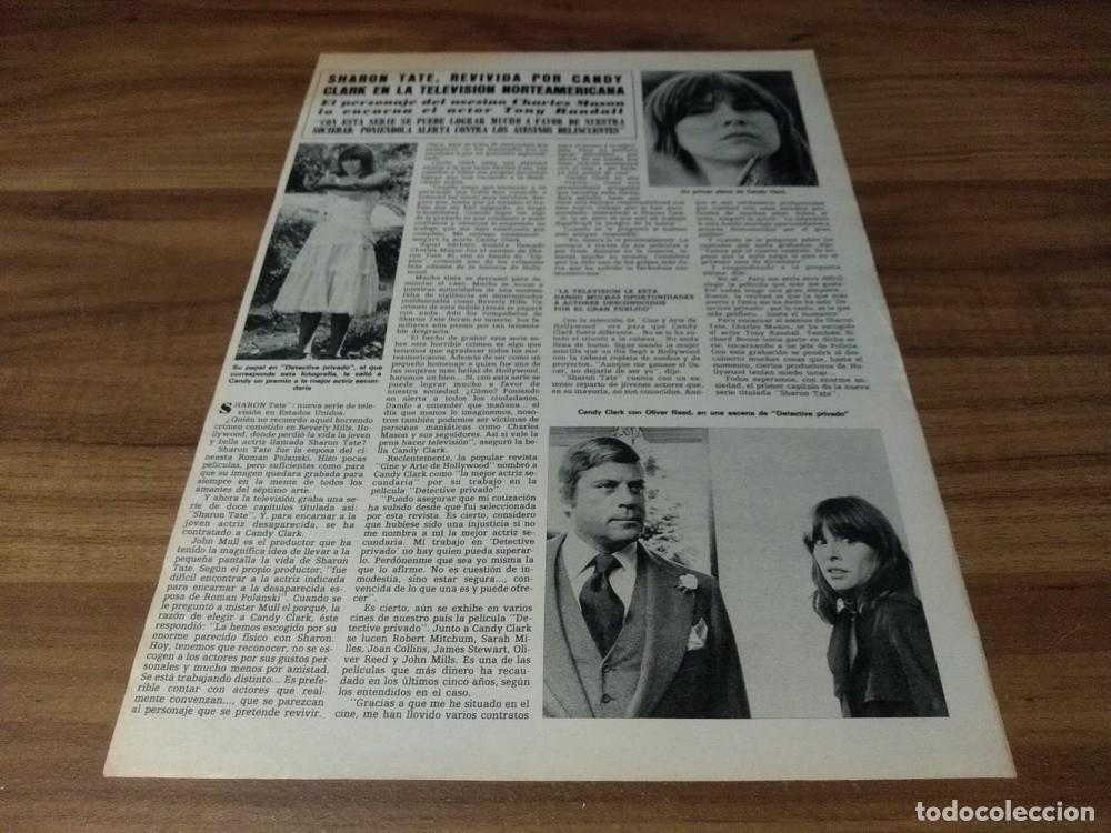 Otros art&iacute;culos de coleccionismo en papel: (B004) Candy Clark * Clipping Revista 1 Pg * 1979