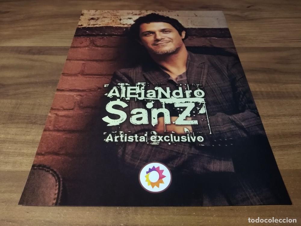 Otros Art&iacute;culos de Coleccionismo en Papel: (PH252) Publicidad Clipping Alejandro Sanz * Canal 13