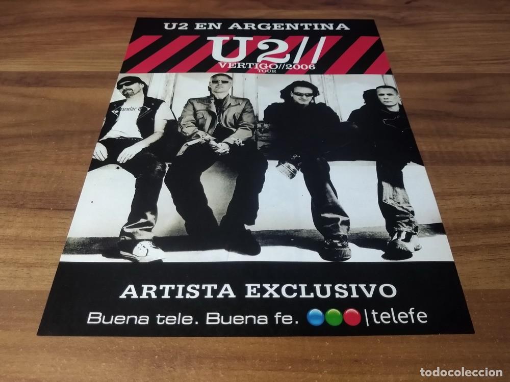 Otros Art&iacute;culos de Coleccionismo en Papel: (PH286) Publicidad Clipping U2 * Bono Vox * Telefe