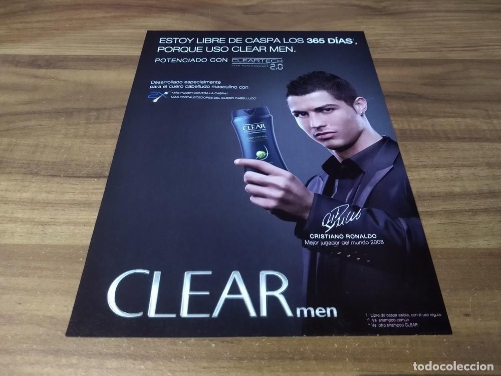 Otros Art&iacute;culos de Coleccionismo en Papel: (PH292) Publicidad Clipping Cristiano Ronaldo * Clear