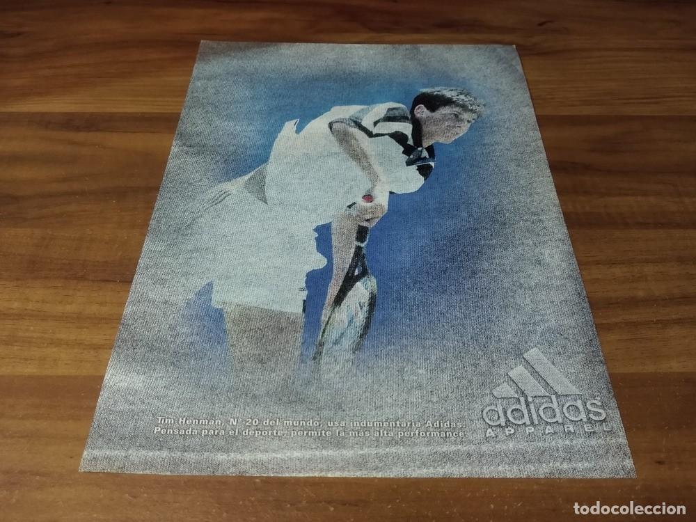 Otros art&iacute;culos de coleccionismo en papel: (PH369) Publicidad Clipping Tim Henman * Adidas