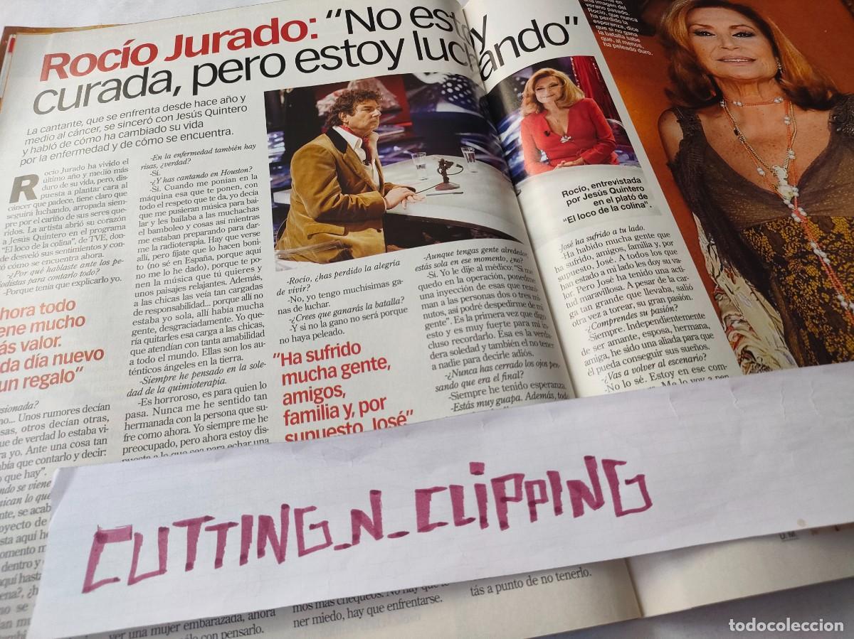 Otros Art&iacute;culos de Coleccionismo en Papel: Clipping DM062701 ROCIO JURADO