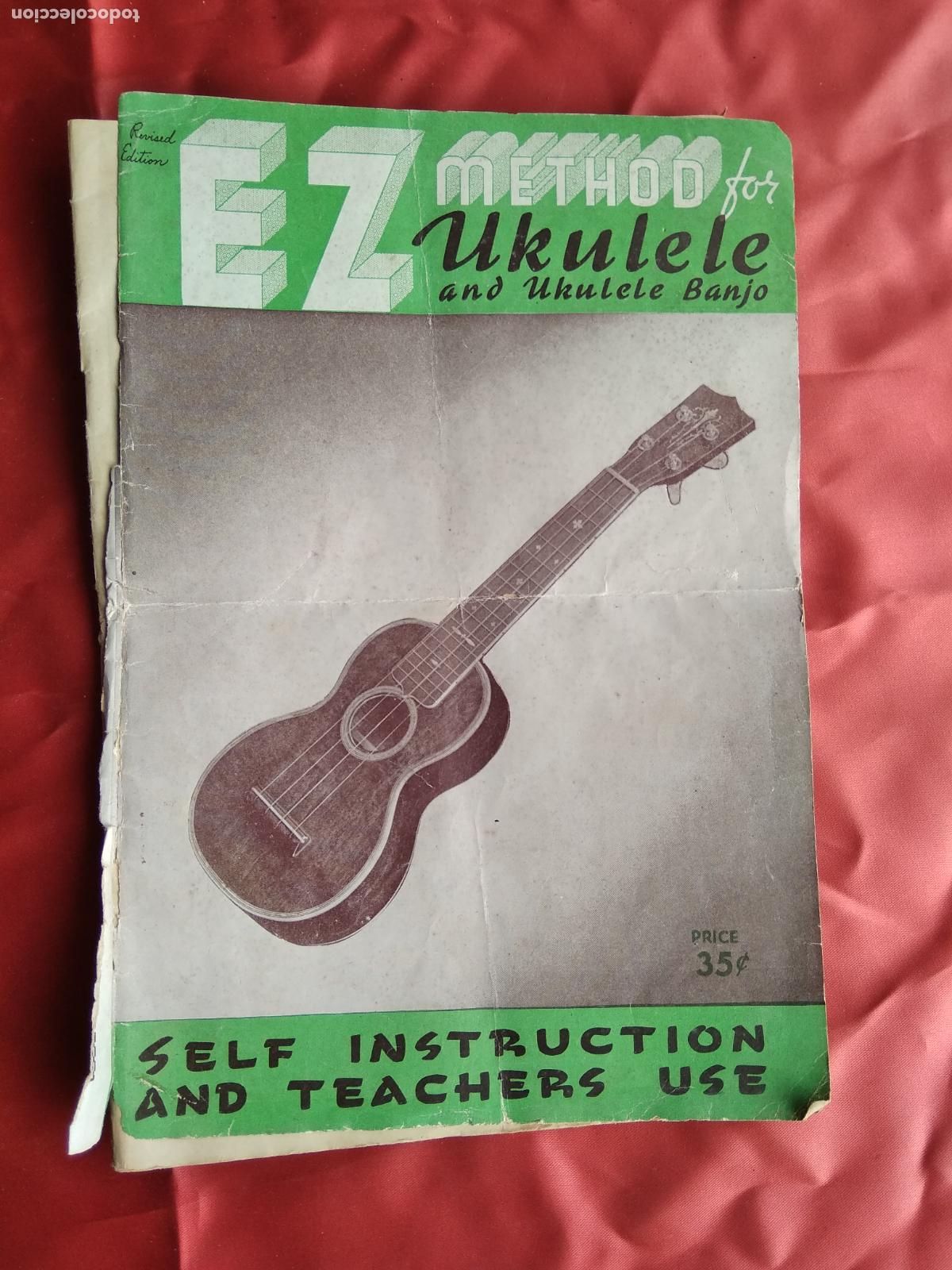 Sammelleidenschaft Andere Papierartikel: Method for ukulele and ukulele banjo. Nueva York. 1924. En Ingl&eacute;s. Papel.136
