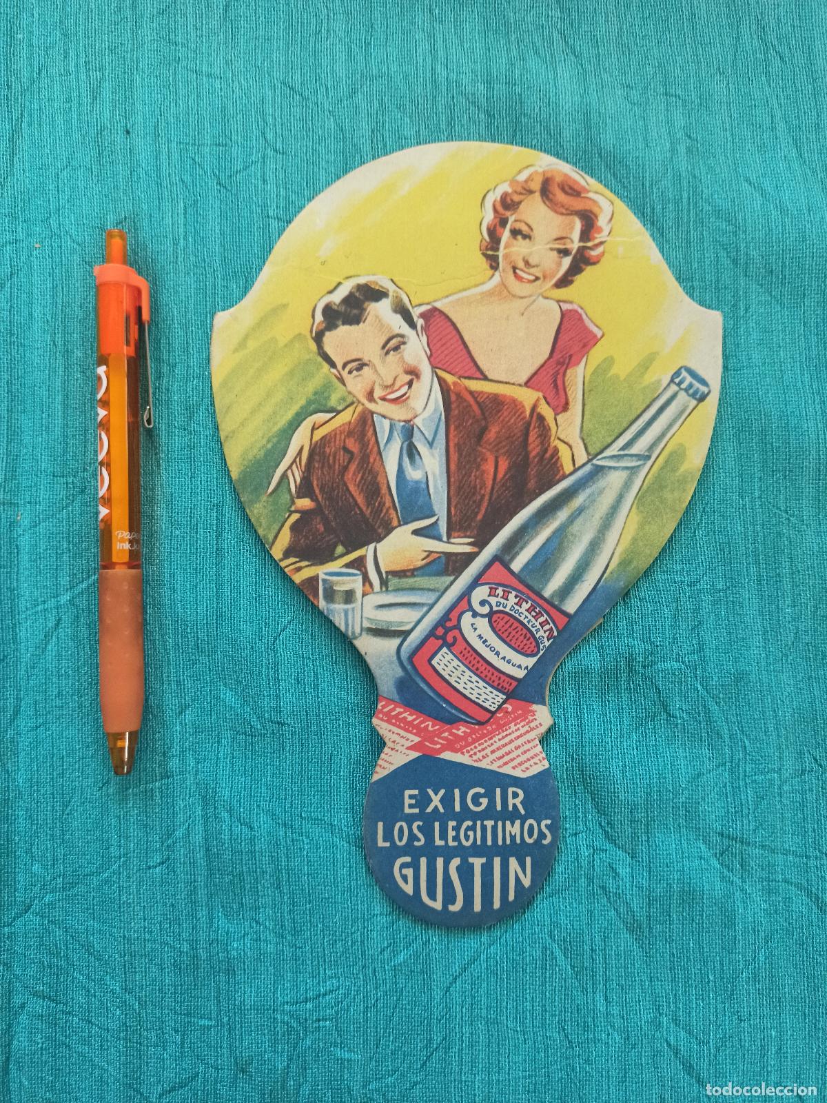 Otros art&iacute;culos de coleccionismo en papel: Antiguo abanico Pai Pai. Pay Pay. Publicidad. Litines Dr. Gustin. Barcelona. Principio S. XX.