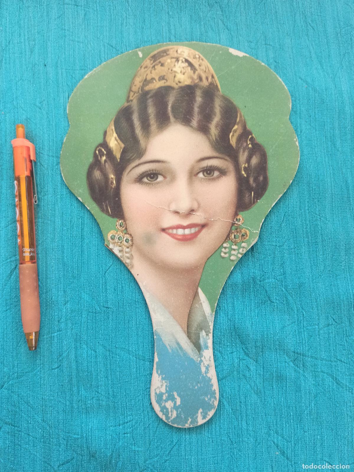 Otros art&iacute;culos de coleccionismo en papel: Antiguo abanico Pai Pai. Pay Pay. Publicidad. El As de Oros. Valencia. Principio S. XX.