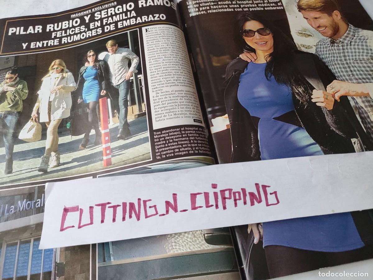 Otros Art&iacute;culos de Coleccionismo en Papel: Clipping H132011 PILAR RUBIO SERGIO RAMOS