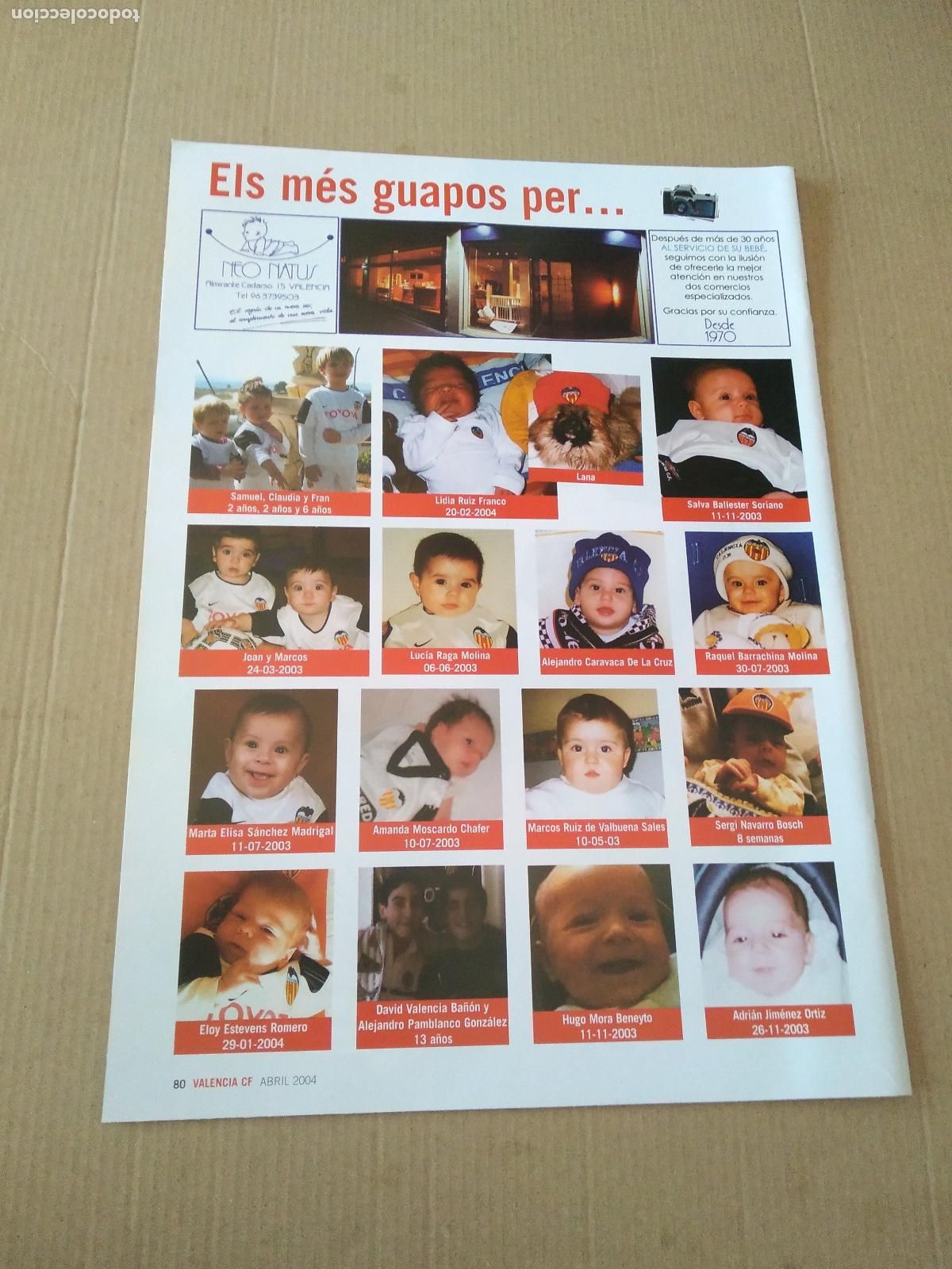 Otros art&iacute;culos de coleccionismo en papel: HOJA REVISTA VALENCIA AFICION FANS PUBLICIDAD MAHOU