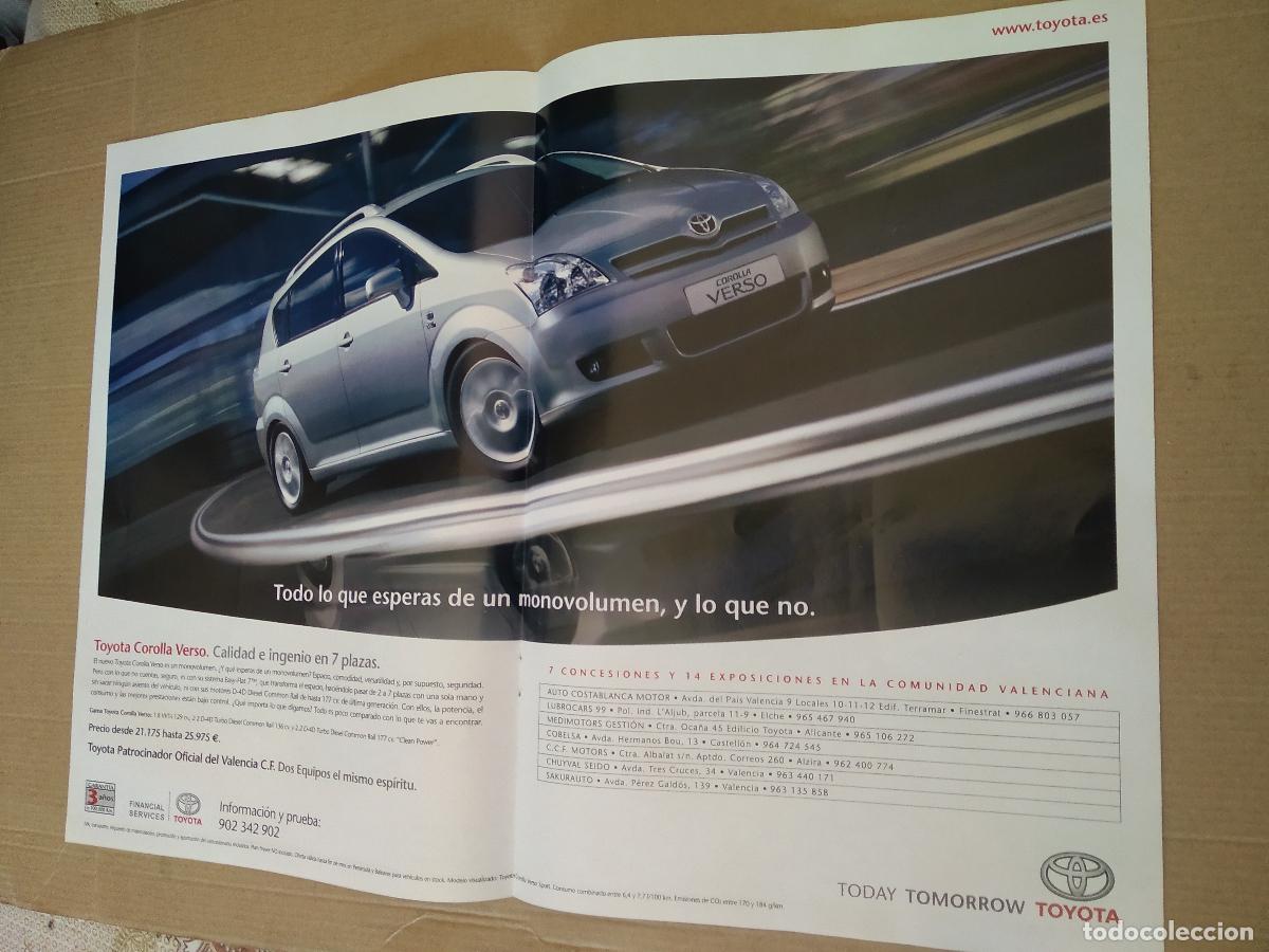 Otros Art&iacute;culos de Coleccionismo en Papel: HOJA REVISTA VALENCIA PUBLICIDAD COCHE TOYOTA SANITAS CA&Ntilde;IZARES VICENTE