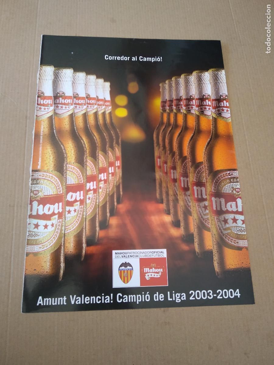 Otros art&iacute;culos de coleccionismo en papel: HOJA REVISTA VALENCIA PUBLICIDAD MAHOU PROXIMOS EVENTOS CIRCUIT COMUNIDAD VALENCIANA