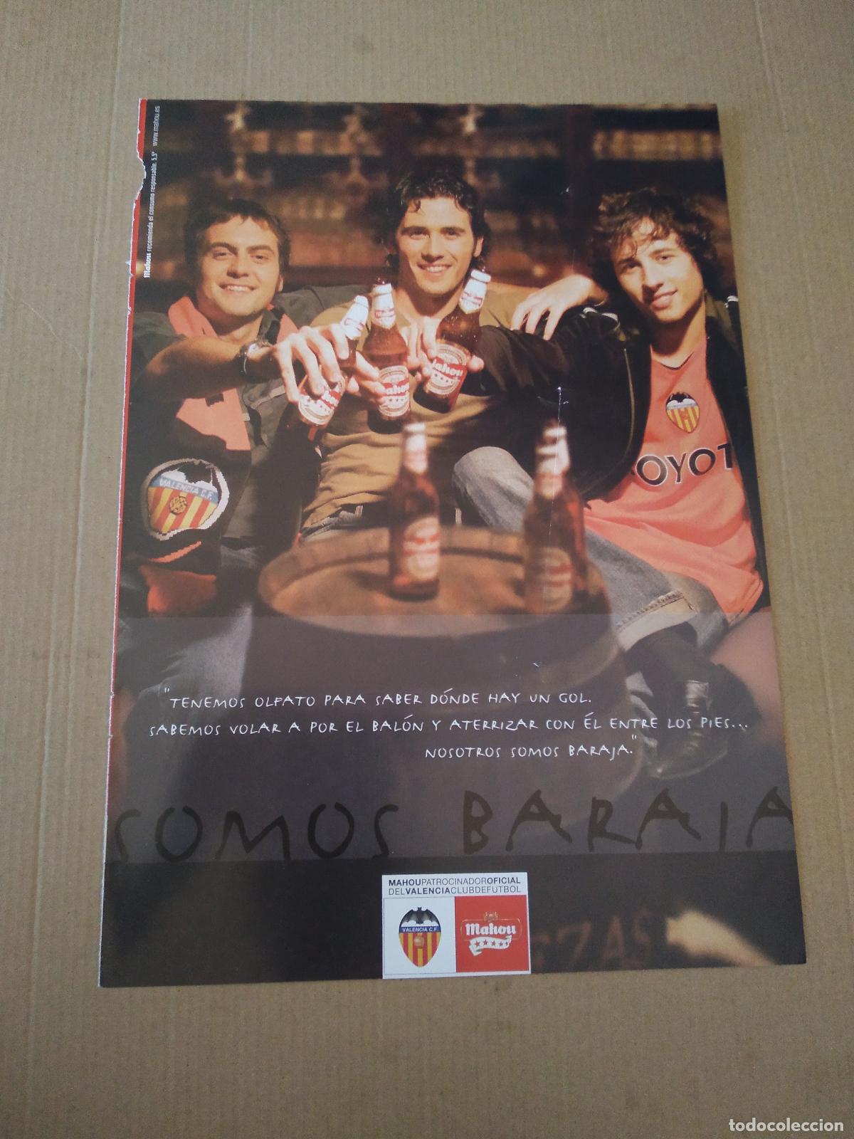 Otros art&iacute;culos de coleccionismo en papel: HOJA REVISTA VALENCIA PUBLICIDAD MAHOU CANAL 9