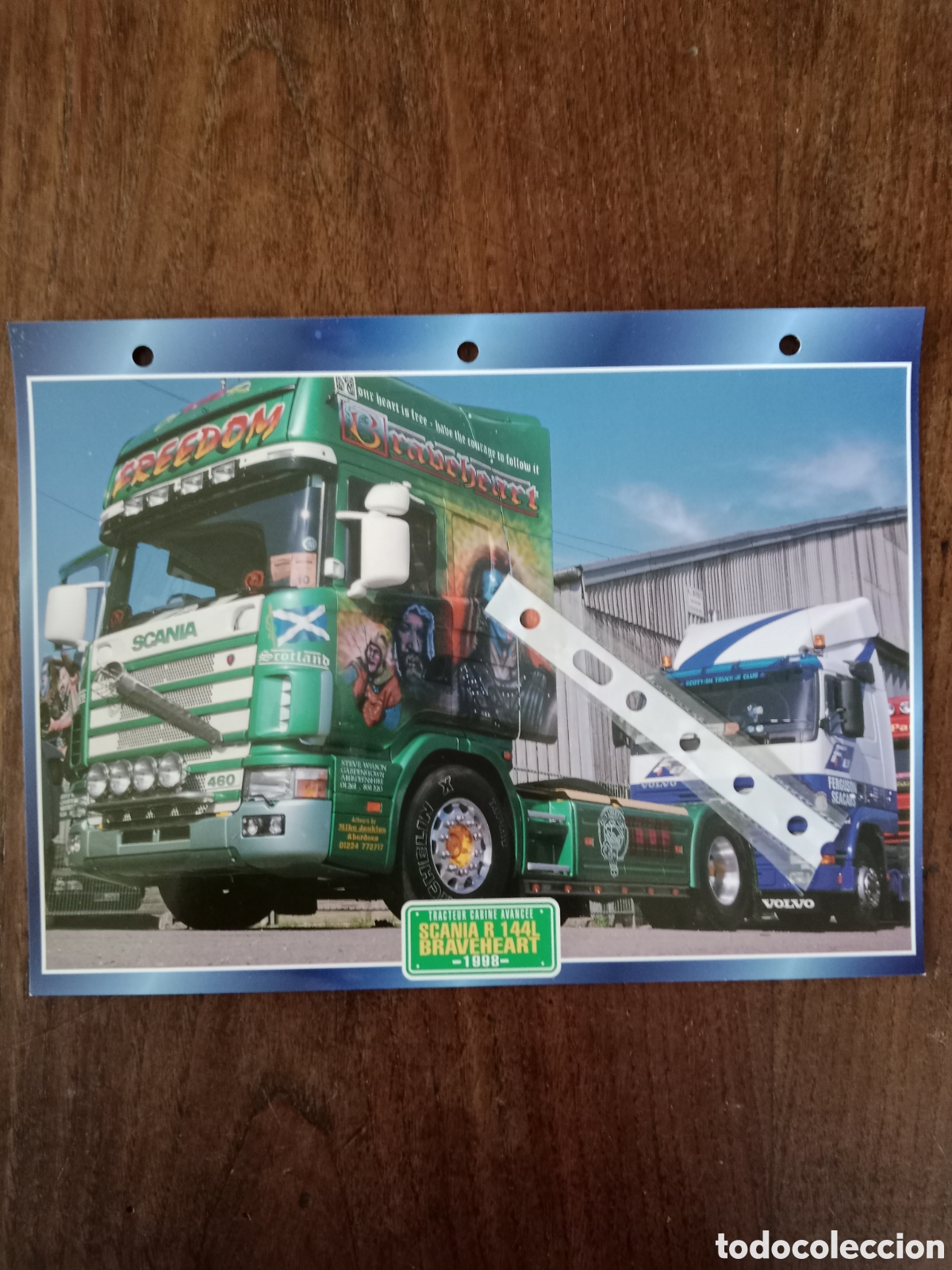Paper Collecting Others: Ficha cami&oacute;n Scania R 144 L
