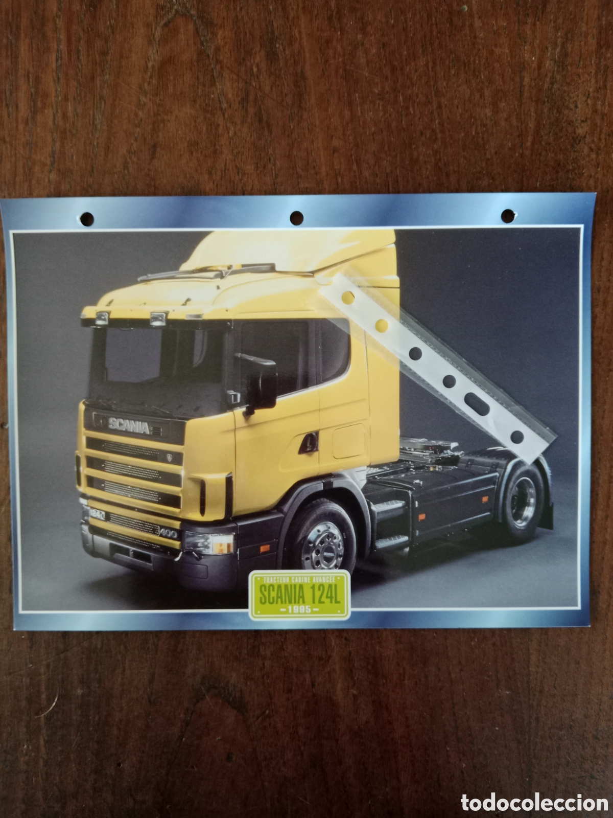 Paper Collecting Others: Ficha cami&oacute;n Scania 124 L