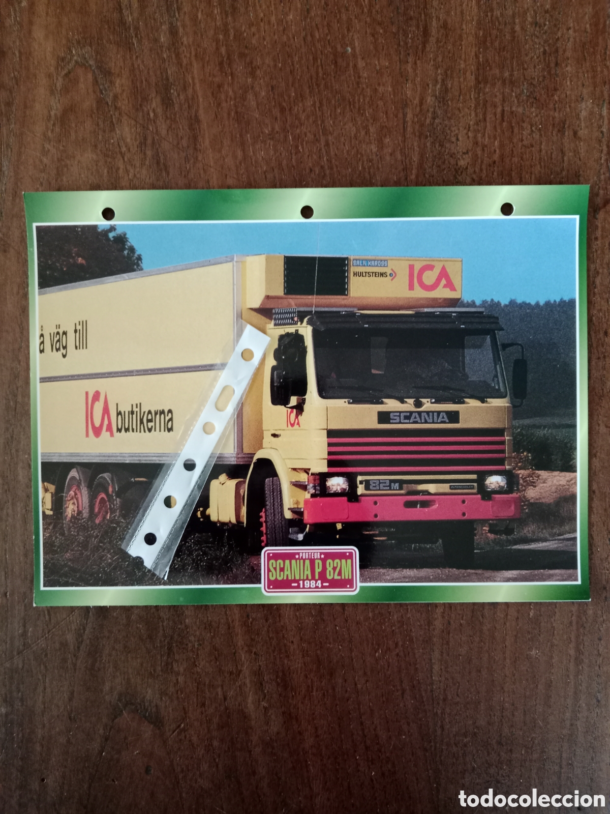 Paper Collecting Others: Ficha cami&oacute;n Scania P 82 M