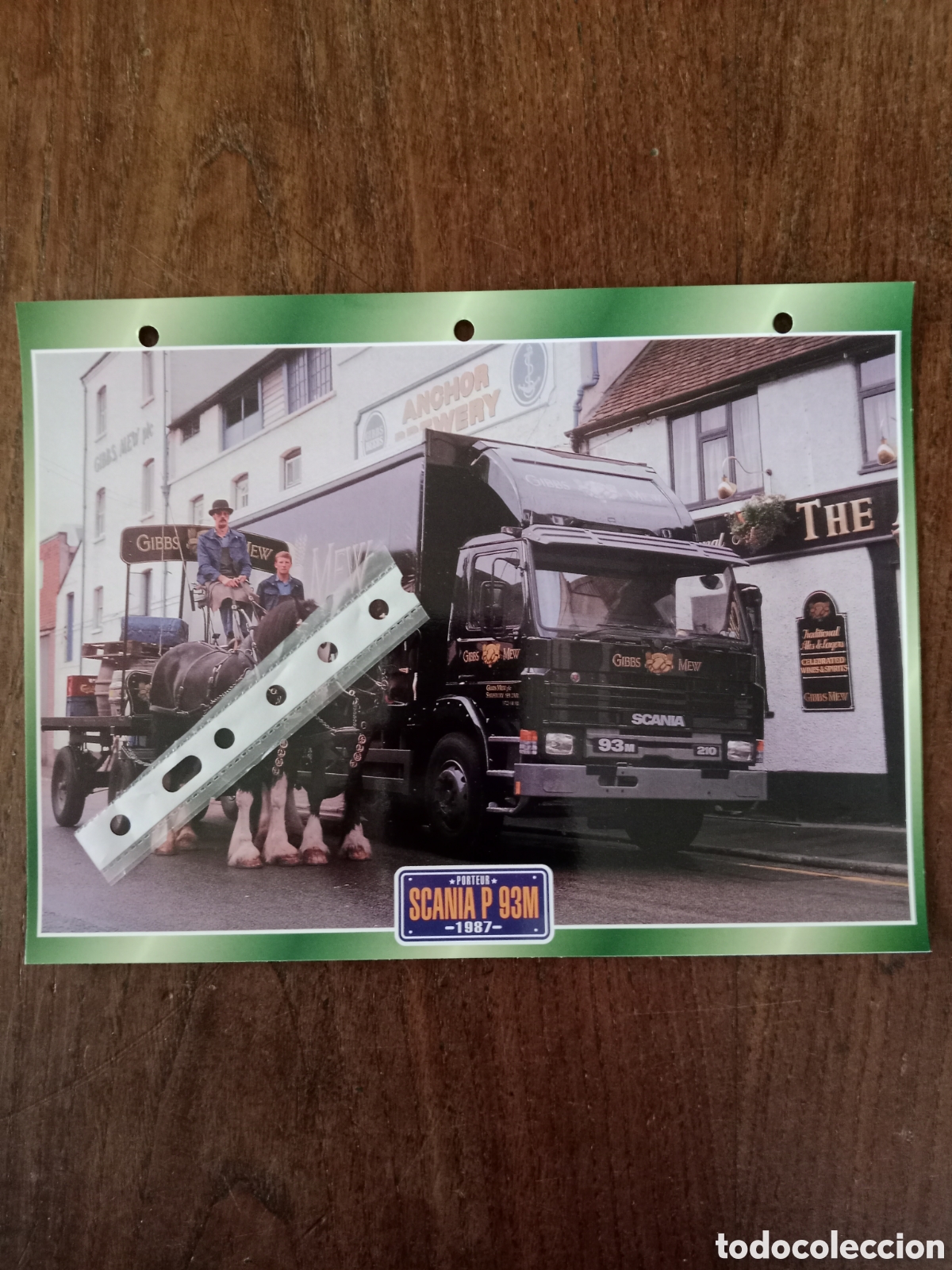 Paper Collecting Others: Ficha cami&oacute;n Scania P 93 M