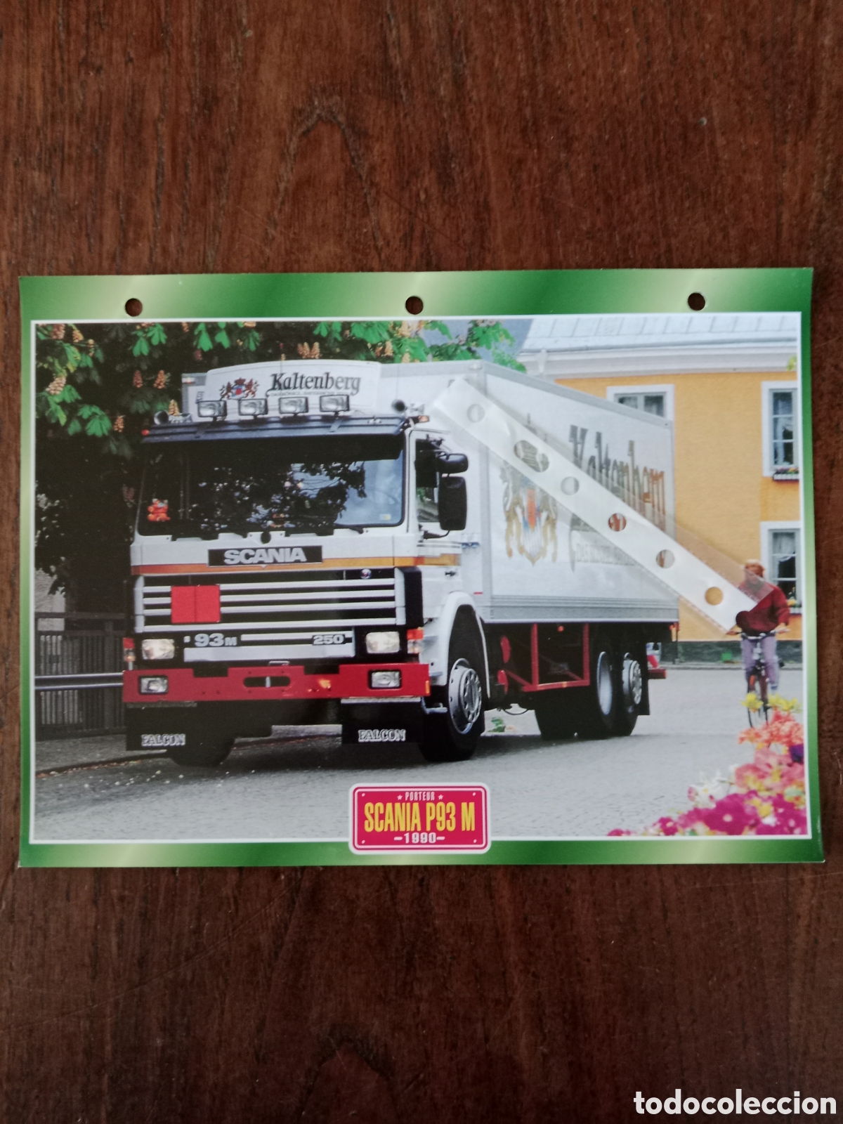 Paper Collecting Others: Ficha cami&oacute;n Scania P 93 M