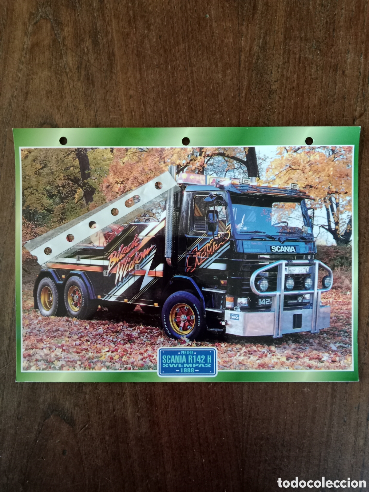 Paper Collecting Others: Ficha cami&oacute;n Scania R 142 H