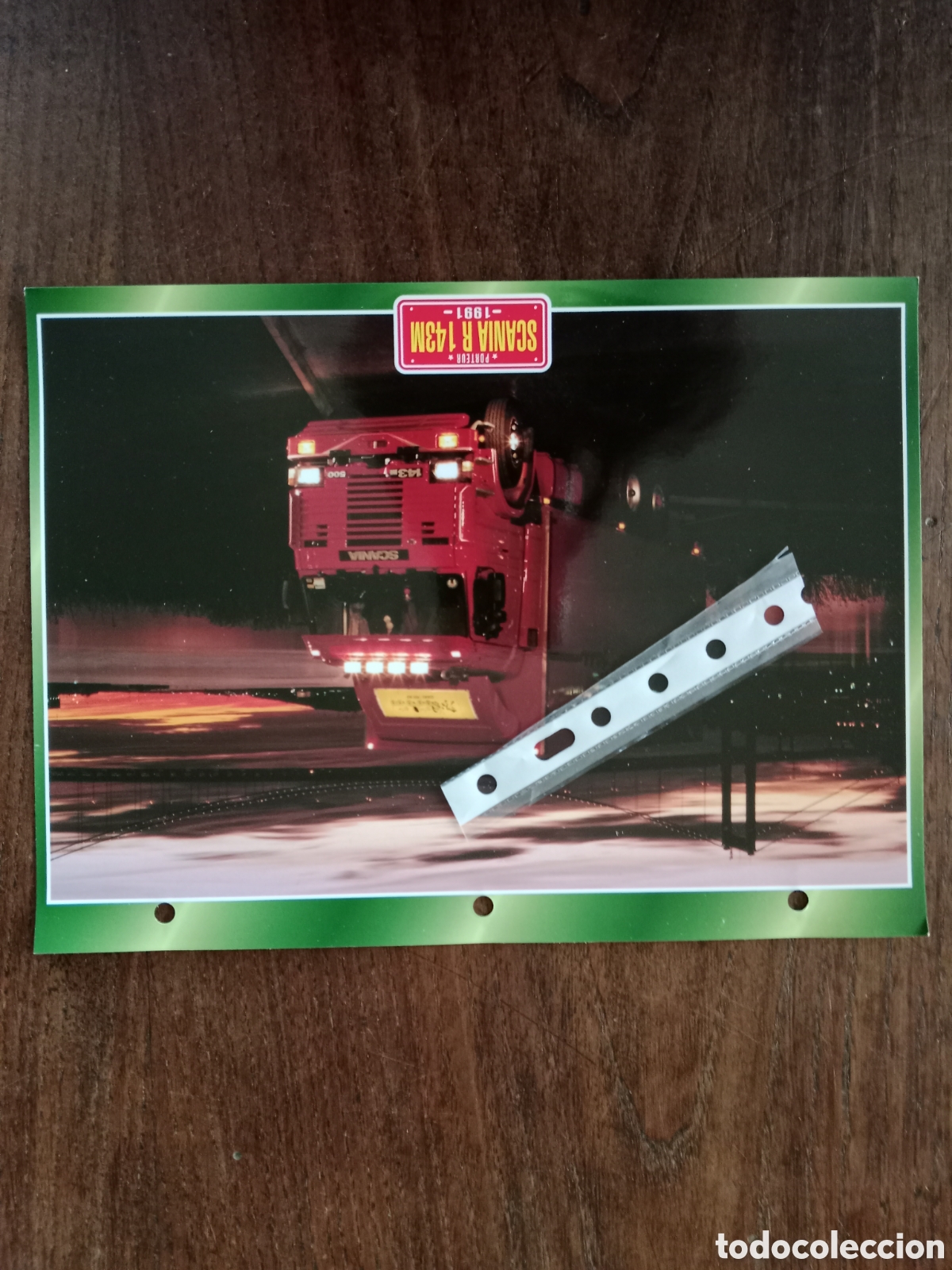 Paper Collecting Others: Ficha cami&oacute;n Scania R 143 M