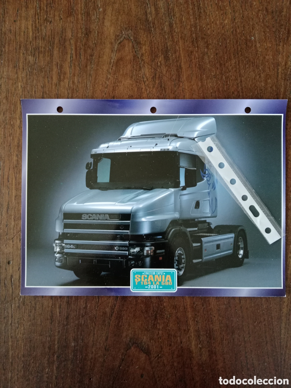 Paper Collecting Others: Ficha cami&oacute;n Scania T 164 LA 580