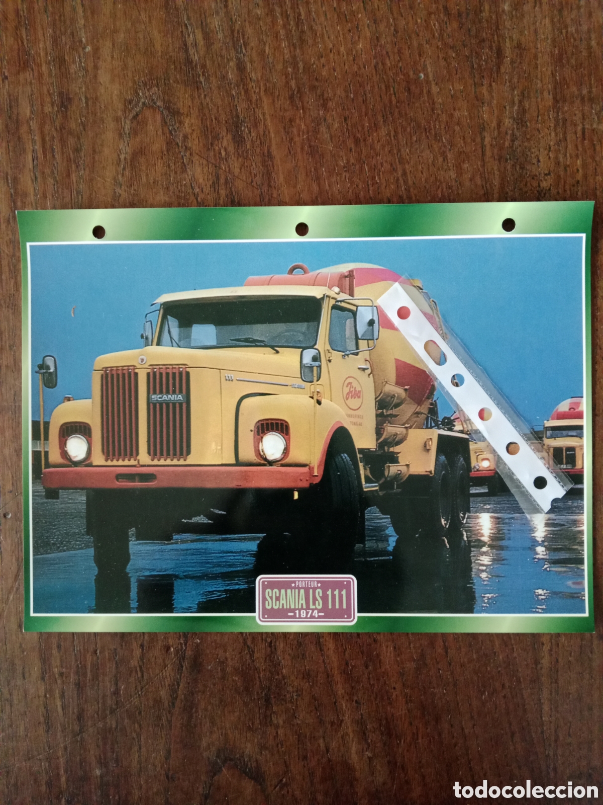 Paper Collecting Others: Ficha cami&oacute;n Scania LS 111