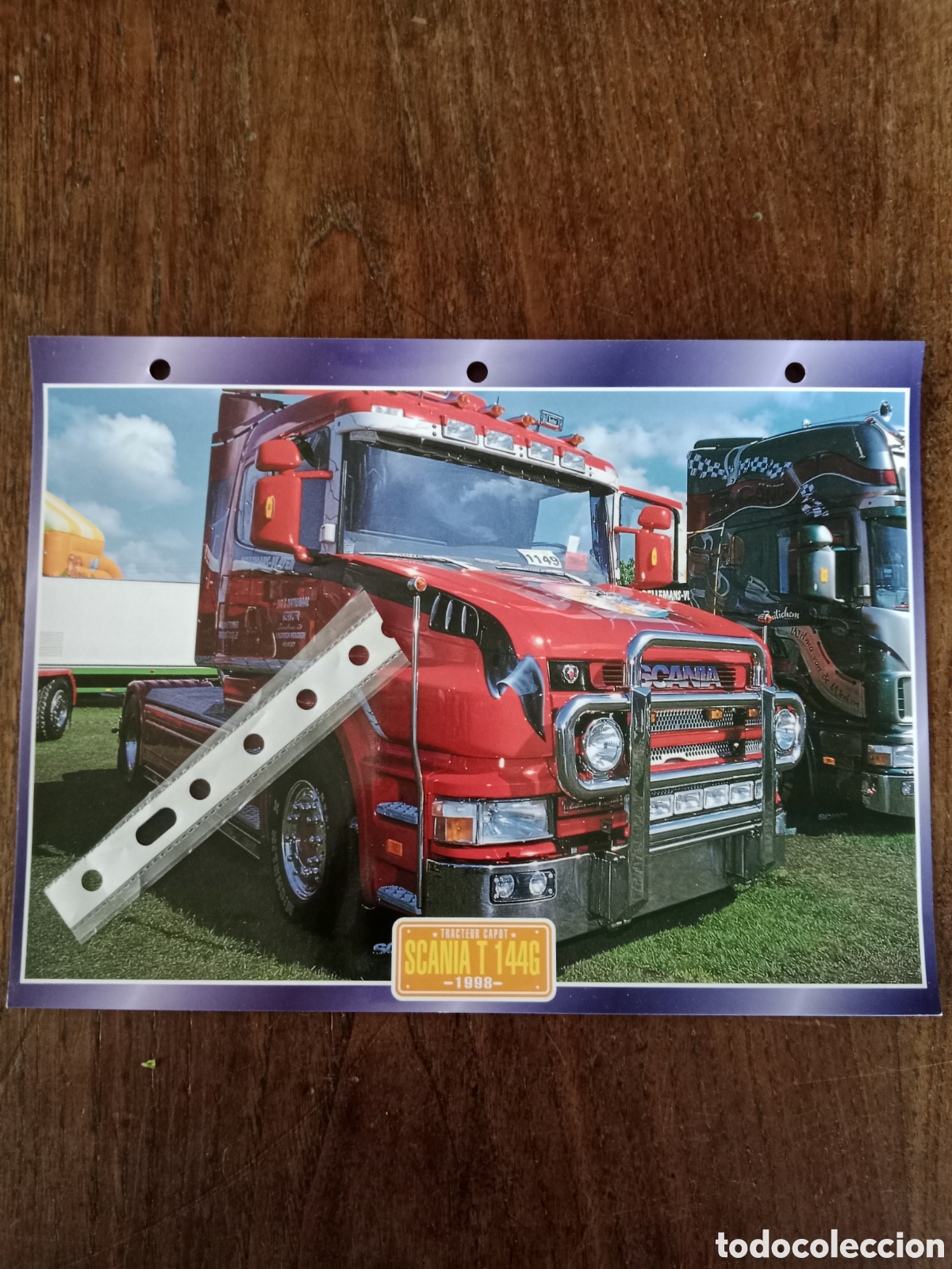 Paper Collecting Others: Ficha cami&oacute;n Scania T 144 G