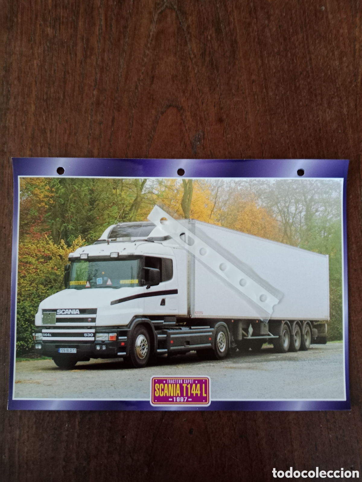 Paper Collecting Others: Ficha cami&oacute;n Scania T 144 L