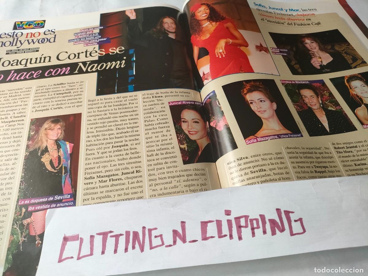 Otros art&iacute;culos de coleccionismo en papel: Clipping_ RI962329 KARINA, JUNCAL RIVERO, MAR FLORES
