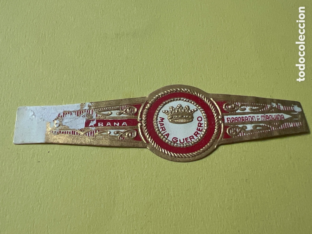Otros Art&iacute;culos de Coleccionismo en Papel: V4958. ANILLA DE PUROS CIGAR BANDS,VITOLA ,BAUCHBINDEN - VITOLA BAGUE DE CIGARES ZIGARRENBAND