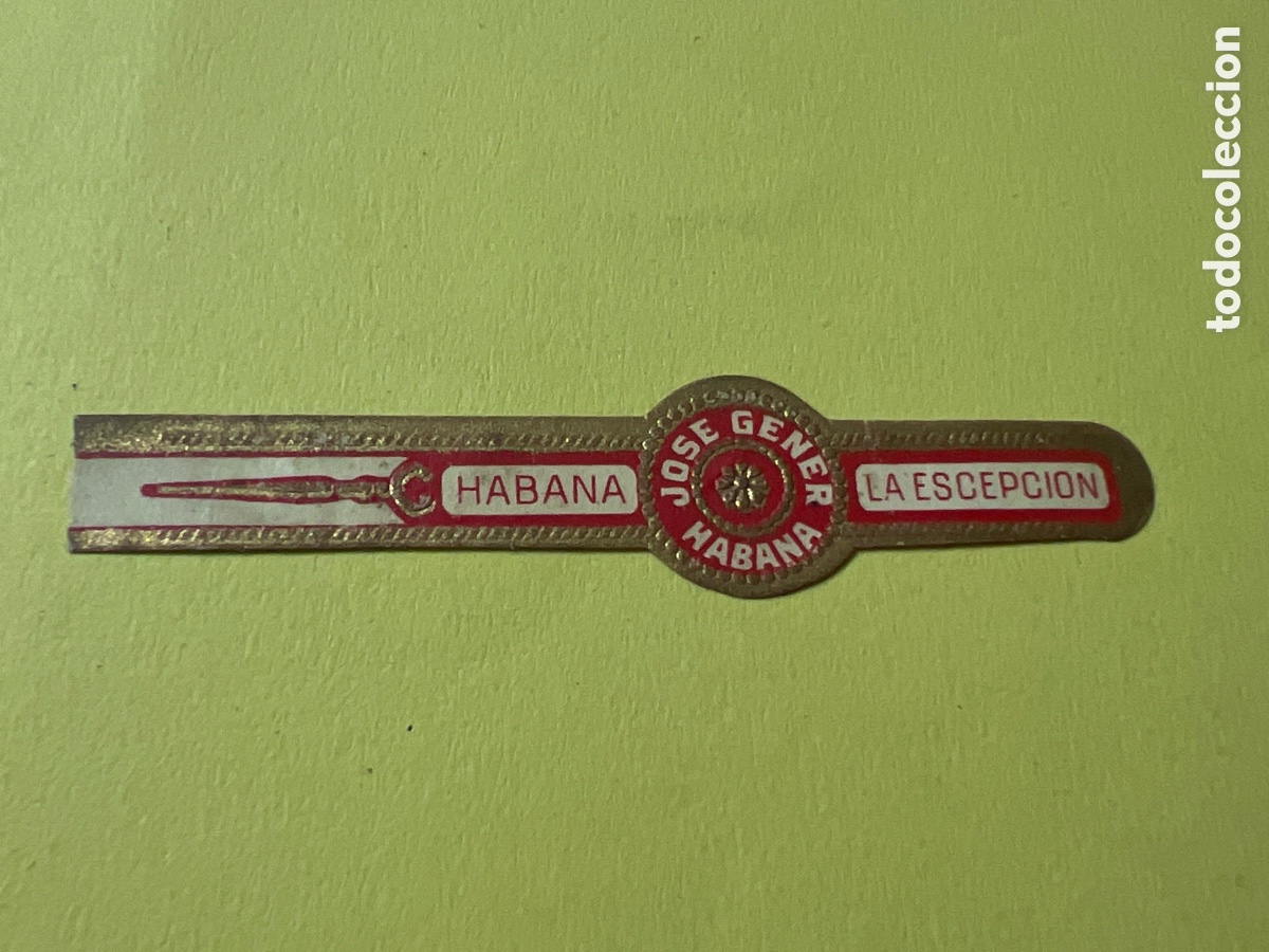 Collectionnisme Papier divers: V4961. ANILLA DE PUROS CIGAR BANDS,VITOLA ,BAUCHBINDEN - VITOLA BAGUE DE CIGARES ZIGARRENBAND